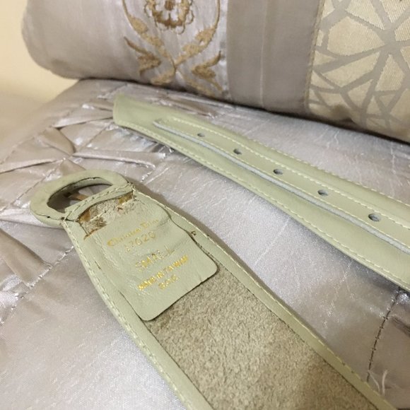 Vintage Dior genuine Leather/suede belt main image 11